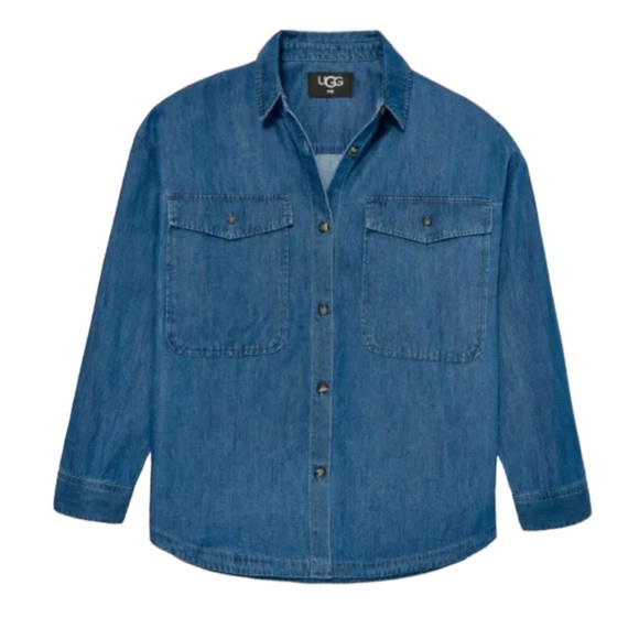 NWT UGG Denim Shirt - Picture 8 of 11